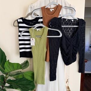 Bundle of 4 Misc Tops- Spendid, Astr, Forever 21- size XS